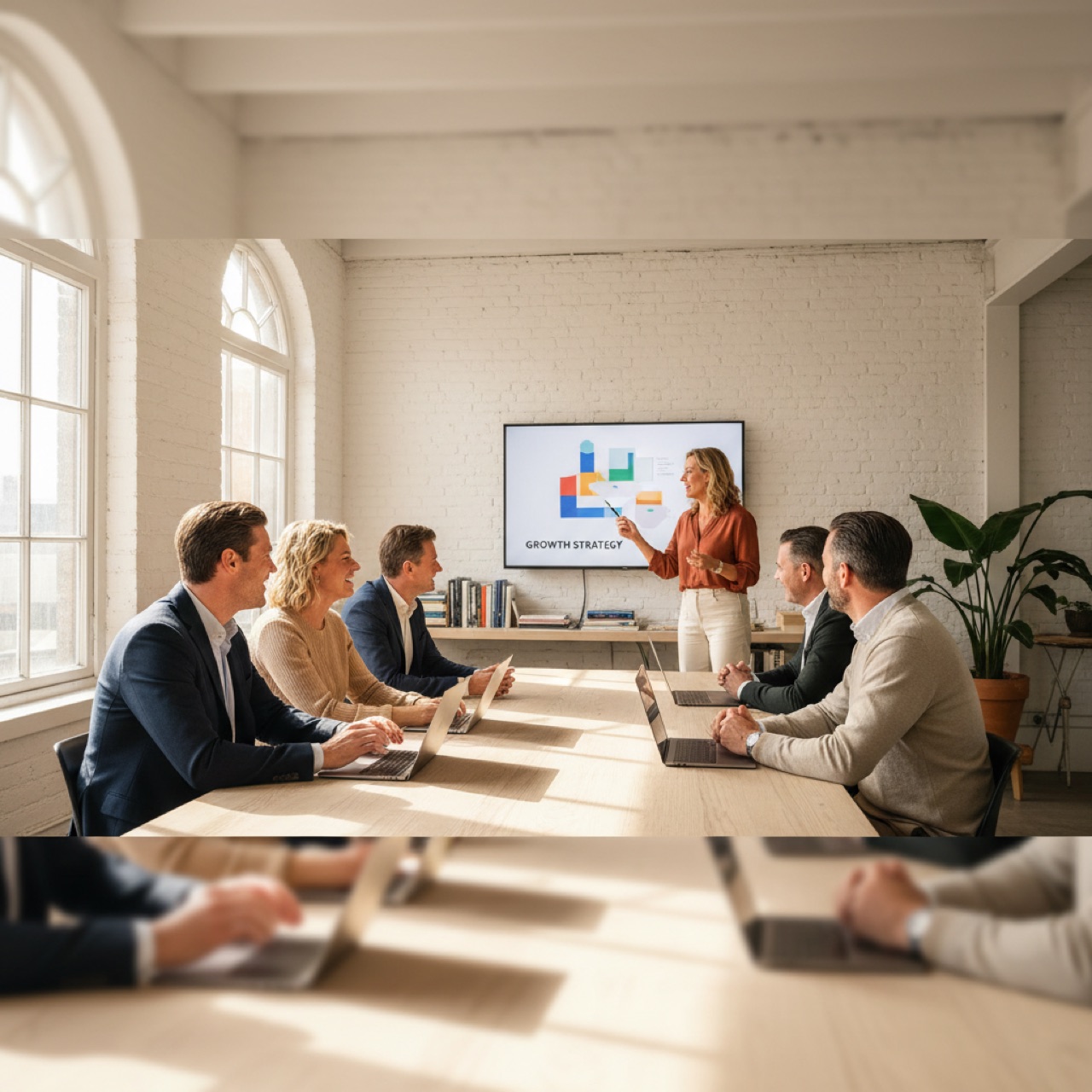 Deelnemers aan de Claude × Link AI Masterclass in Amsterdam